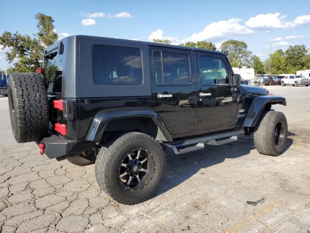 1J4BA5H17AL144056 - 2010 JEEP WRANGLER U SAHARA Чорний фото 3