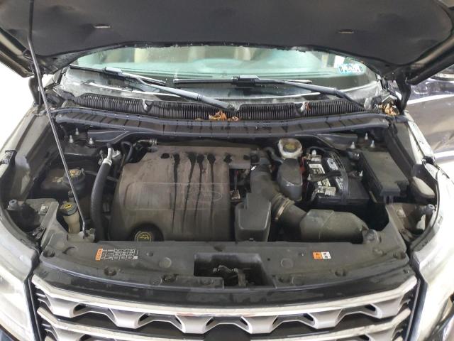 1FM5K8D84GGC80128 - 2016 FORD EXPLORER XLT Schwarz Foto 12