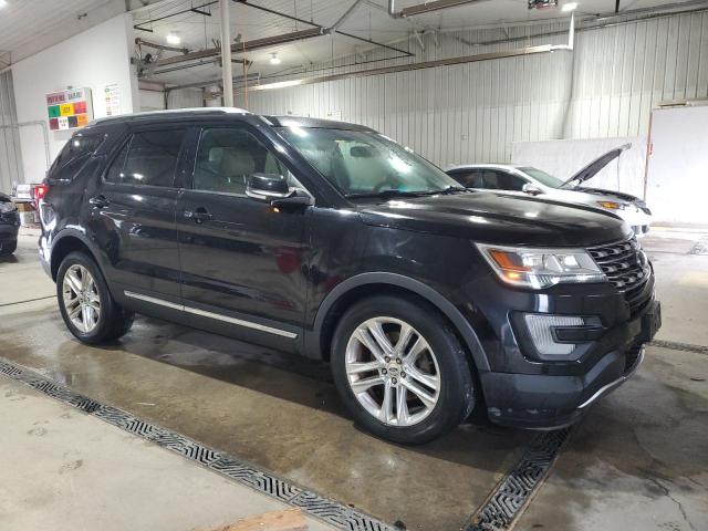 1FM5K8D84GGC80128 - 2016 FORD EXPLORER XLT Schwarz Foto 4