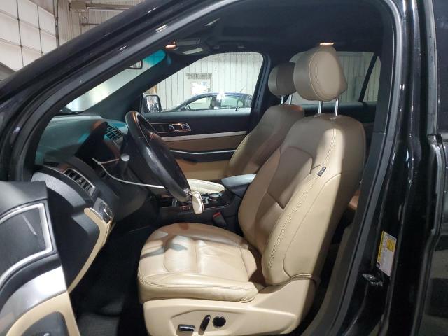 1FM5K8D84GGC80128 - 2016 FORD EXPLORER XLT Schwarz Foto 7