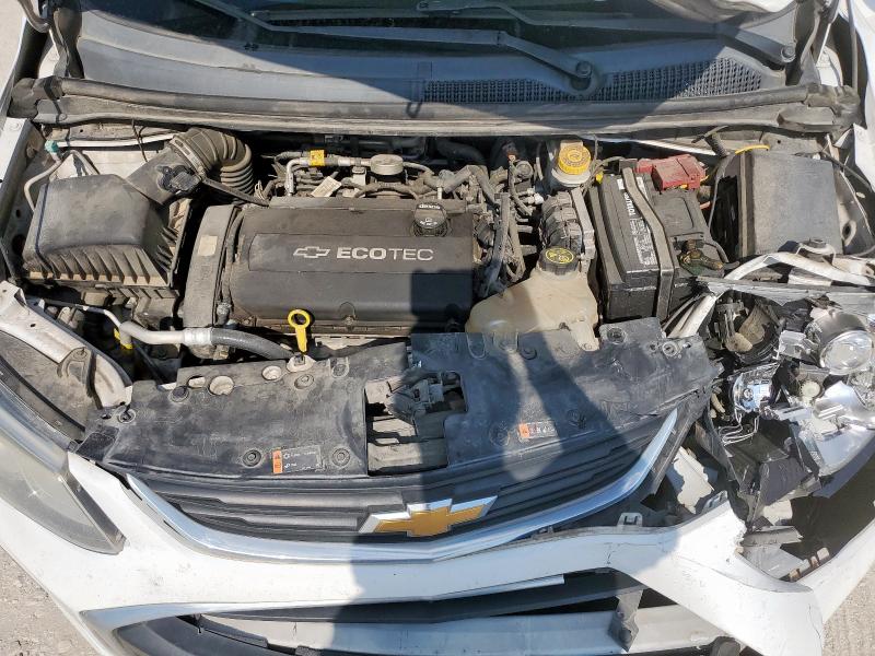 1G1JD5SH0H4124081 - 2017 CHEVROLET SONIC LT WHITE photo 11