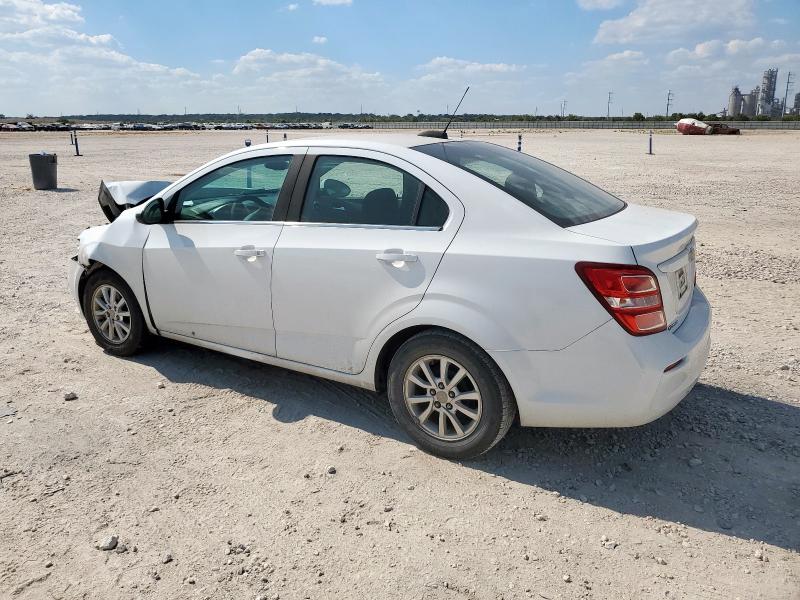 1G1JD5SH0H4124081 - 2017 CHEVROLET SONIC LT WHITE photo 2