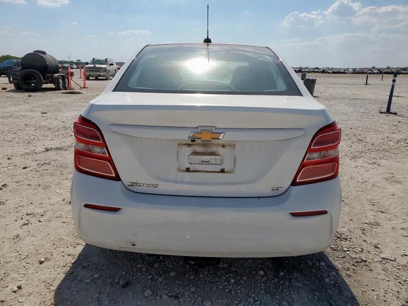 1G1JD5SH0H4124081 - 2017 CHEVROLET SONIC LT WHITE photo 6