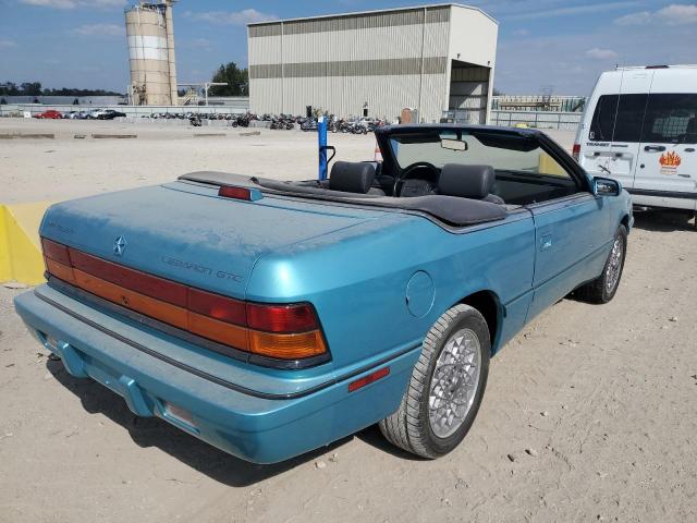 1C3XU4539NF258037 - 1992 CHRYSLER LEBARON Türkis Foto 3