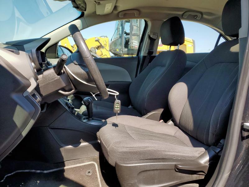 1G1JC5SG9D4226600 - 2013 CHEVROLET SONIC LT შავი ფოტო 7