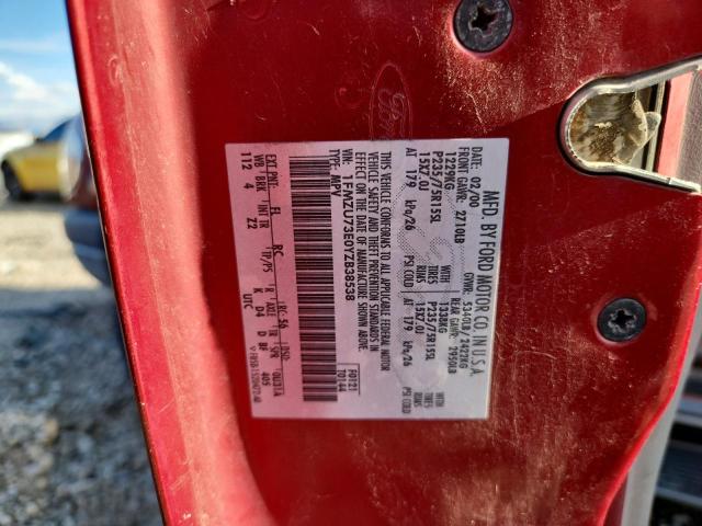 1FMZU73E0YZB38538 - 2000 FORD EXPLORER XLT RED photo 12