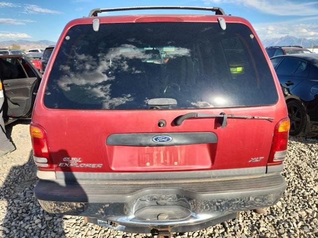 1FMZU73E0YZB38538 - 2000 FORD EXPLORER XLT RED photo 6