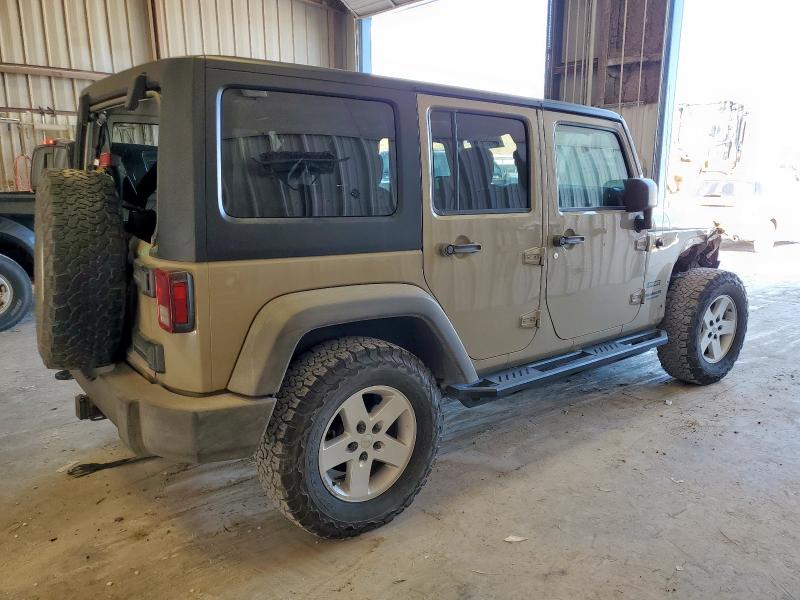 1C4BJWDG6HL747614 - 2017 JEEP WRANGLER U SPORT رمادي صورة 3