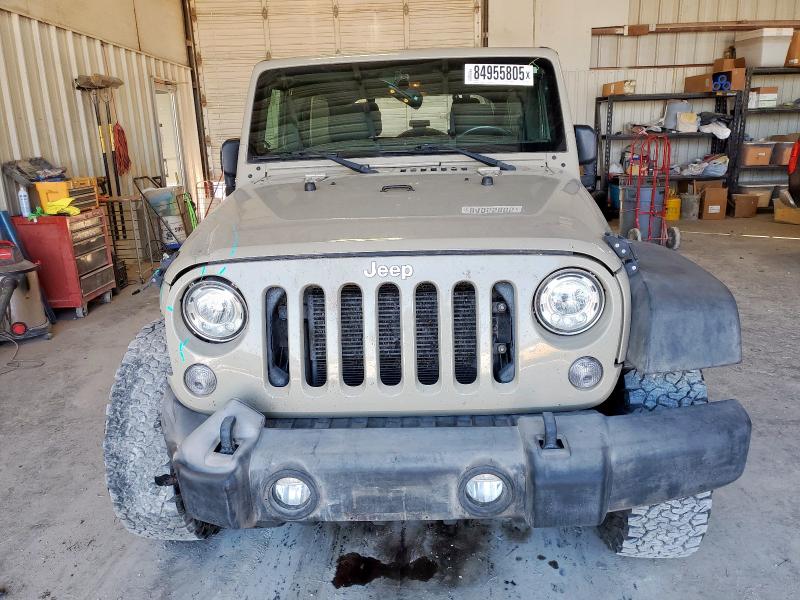 1C4BJWDG6HL747614 - 2017 JEEP WRANGLER U SPORT رمادي صورة 5