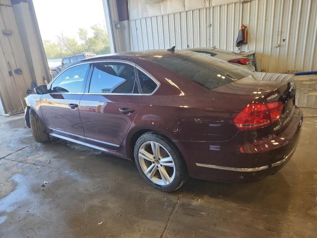 1VWCM7A39DC003127 - 2013 VOLKSWAGEN PASSAT SEL Bordeaux photo 2