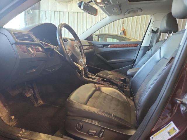 1VWCM7A39DC003127 - 2013 VOLKSWAGEN PASSAT SEL Bordeaux photo 7