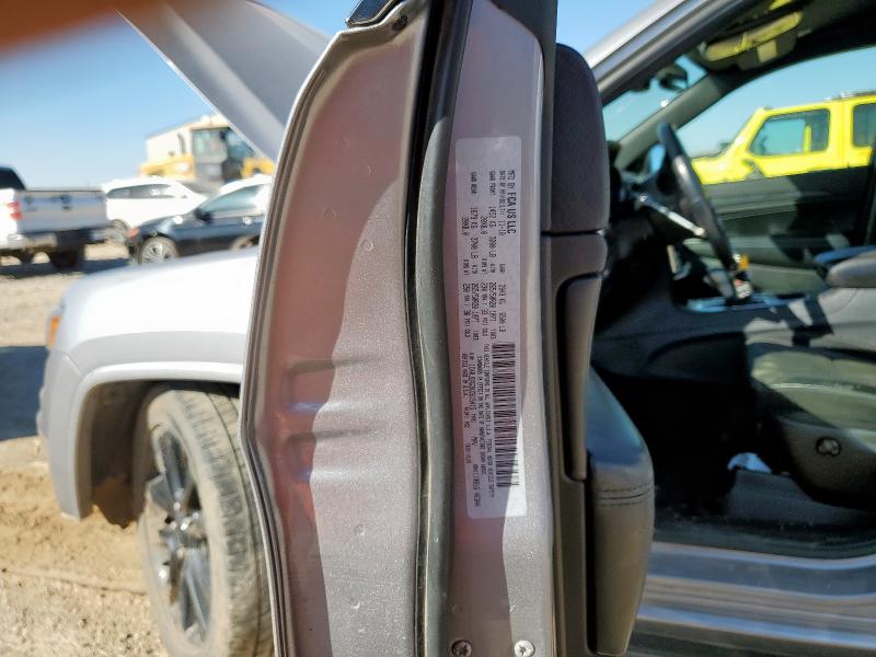 1C4RJEAG3KC615415 - 2019 JEEP GRAND CHER LAREDO ვერცხლისფერი ფოტო 14