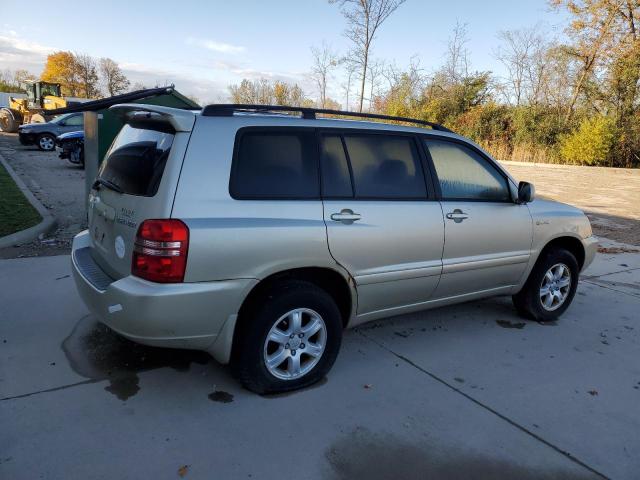 JTEHF21AX10021004 - 2001 TOYOTA HIGHLANDER BEIGE photo 3