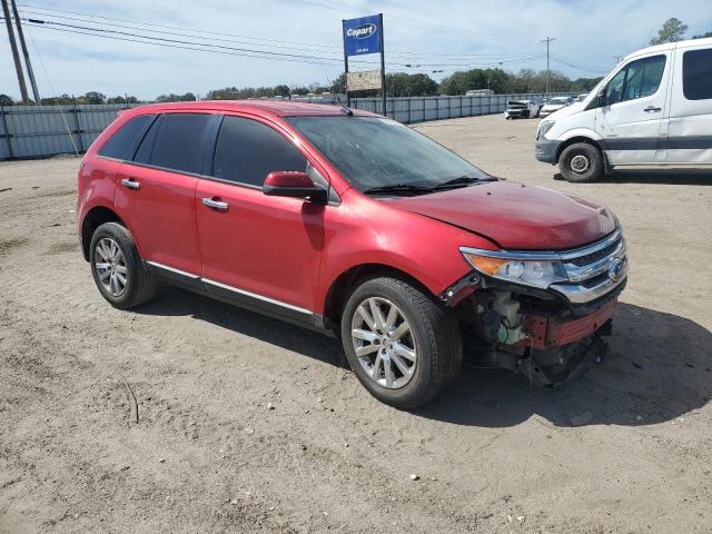 2FMDK3JC6BBB20596 - 2011 FORD EDGE SEL წითელი ფოტო 4