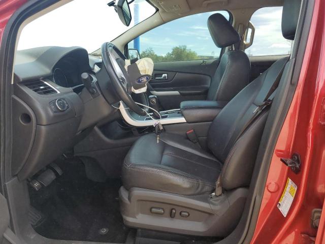 2FMDK3JC6BBB20596 - 2011 FORD EDGE SEL წითელი ფოტო 7