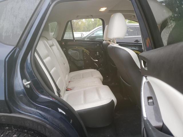 JM3KE4DYXG0861267 - 2016 MAZDA CX-5 GT ლურჯი ფოტო 10