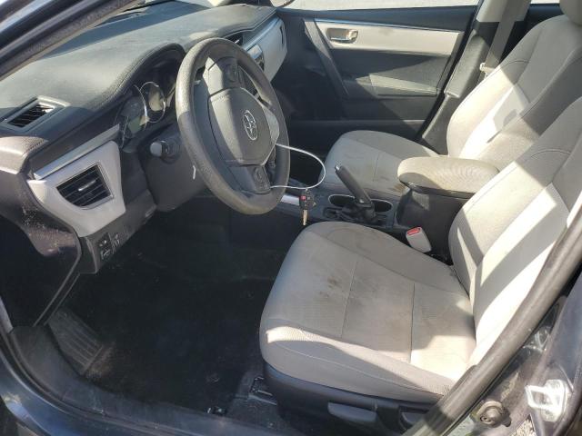 2T1BURHE7GC563953 - 2016 TOYOTA COROLLA L BLUE photo 7