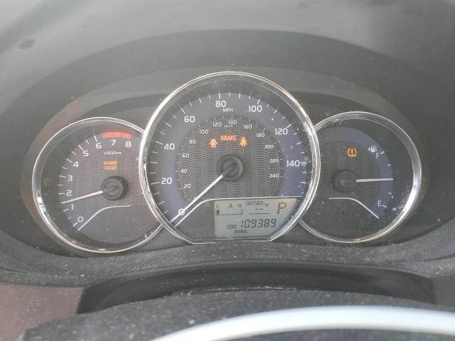 2T1BURHE7GC563953 - 2016 TOYOTA COROLLA L BLUE photo 9