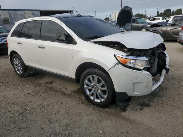 2FMDK3JCXBBB38955 - 2011 FORD EDGE SEL WHITE photo 4