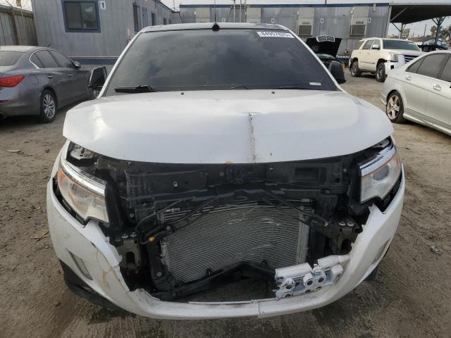 2FMDK3JCXBBB38955 - 2011 FORD EDGE SEL WHITE photo 5