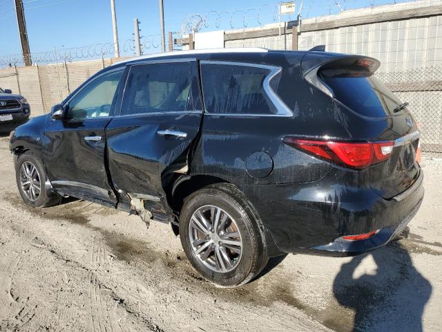 5N1DL0MM9HC550406 - 2017 INFINITI QX60 BLACK photo 2