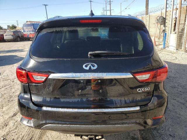 5N1DL0MM9HC550406 - 2017 INFINITI QX60 BLACK photo 6