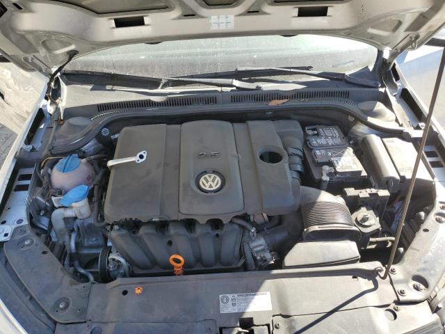 3VWDZ7AJ9BM316453 - 2011 VOLK JETTA SE SILVER photo 11