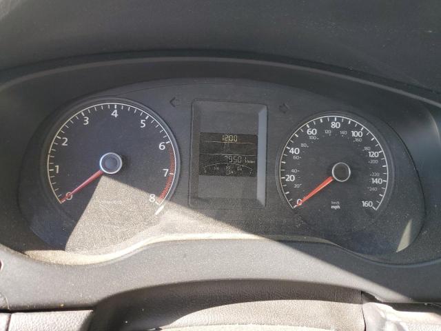 3VWDZ7AJ9BM316453 - 2011 VOLK JETTA SE SILVER photo 9