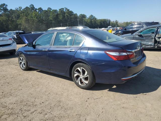 1HGCR2F38GA083604 - 2016 HONDA ACCORD LX BLUE photo 2