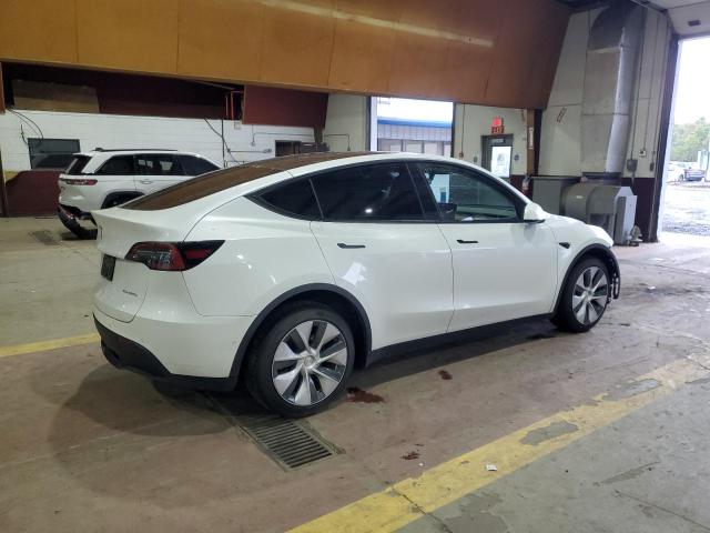 7SAYGDEE6NF422716 - 2022 TESLA MODEL Y Weiß Foto 3