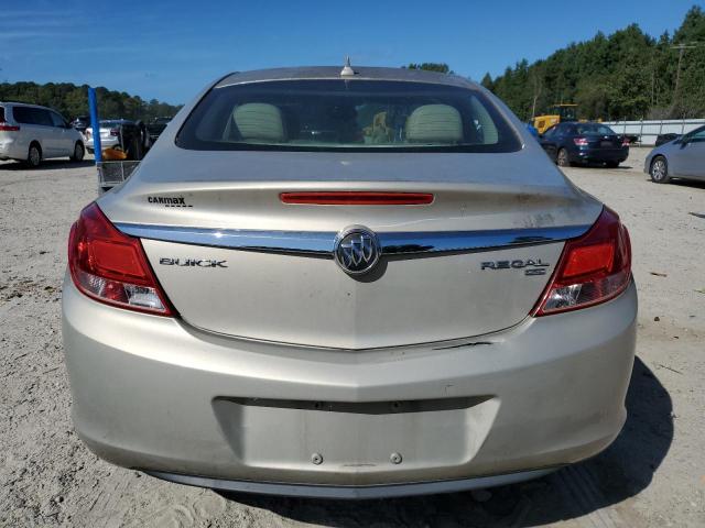 2G4GP5EC6B9201755 - 2011 BUICK REGAL CXL GOLD photo 6
