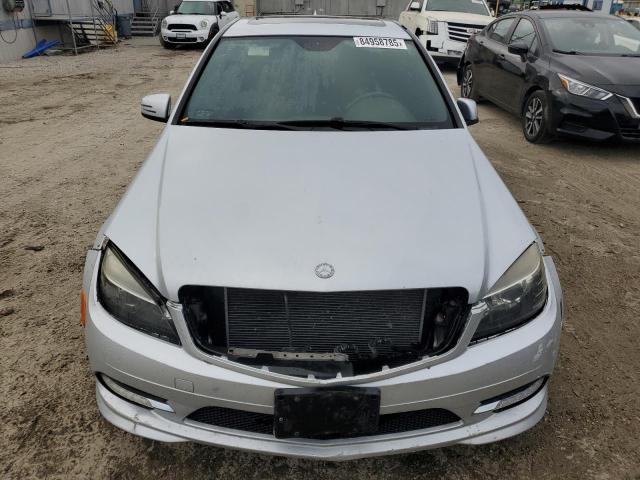 WDDGF8BB3BF533959 - 2011 MERZ C 300 4MATIC SILVER photo 5