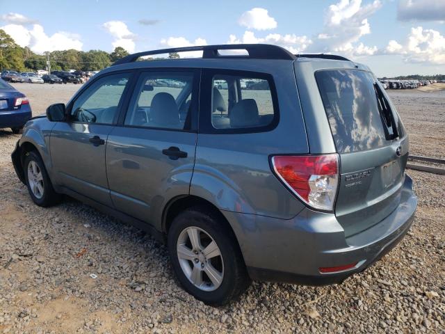 JF2SHABC3BG700931 - 2011 SUBARU FORESTER 2.5X Türkis Foto 2