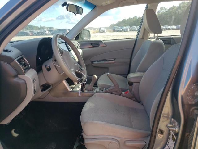 JF2SHABC3BG700931 - 2011 SUBARU FORESTER 2.5X Türkis Foto 7