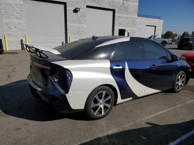 JTDBVRBD9JA003926 - 2018 TOYOTA MIRAI 蓝色 照片 3