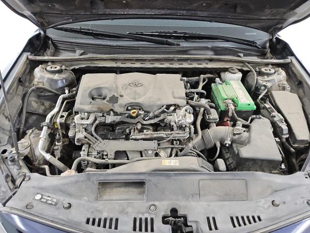 4T1G11AK0MU452784 - 2021 TOYOTA CAMRY SE BLUE photo 11