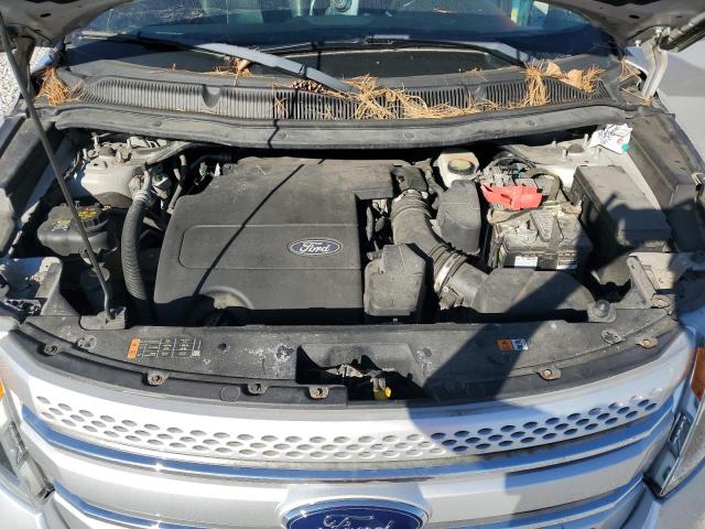 1FM5K8F83DGA11532 - 2013 FORD EXPLORER LIMITED فضي صورة 12