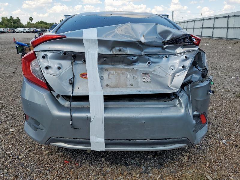 19XFC2F60KE049833 - 2019 HONDA CIVIC LX Argent photo 6