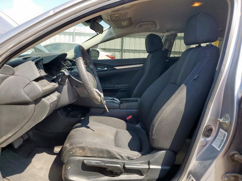 19XFC2F60KE049833 - 2019 HONDA CIVIC LX Argent photo 7