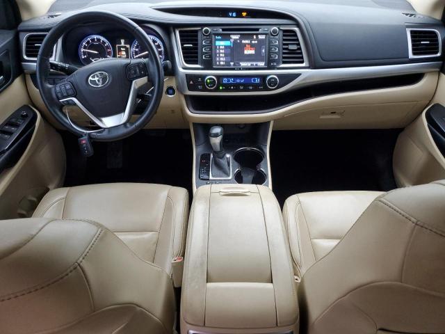 5TDKKRFH3FS117825 - 2015 TOYOTA HIGHLANDER XLE WHITE photo 8