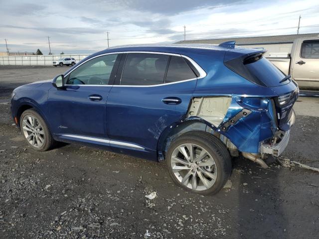 LRBFZSR4XND146728 - 2022 BUICK ENVISION AVENIR BLUE photo 2