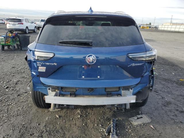 LRBFZSR4XND146728 - 2022 BUICK ENVISION AVENIR BLUE photo 6