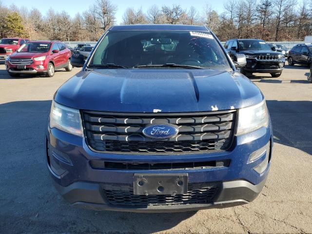 1FM5K8ATXHGD67316 - 2017 FORD EXPLORER POLICE INTERCEPTOR BLUE photo 5