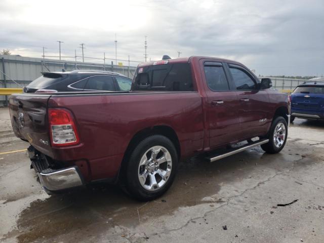 1C6SRFBT7LN197174 - 2020 RAM 1500 BIG HORN/LONE STAR BURGUNDY photo 3