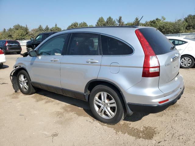 JHLRE4H71AC007169 - 2010 HONDA CR-V EXL SILVER photo 2