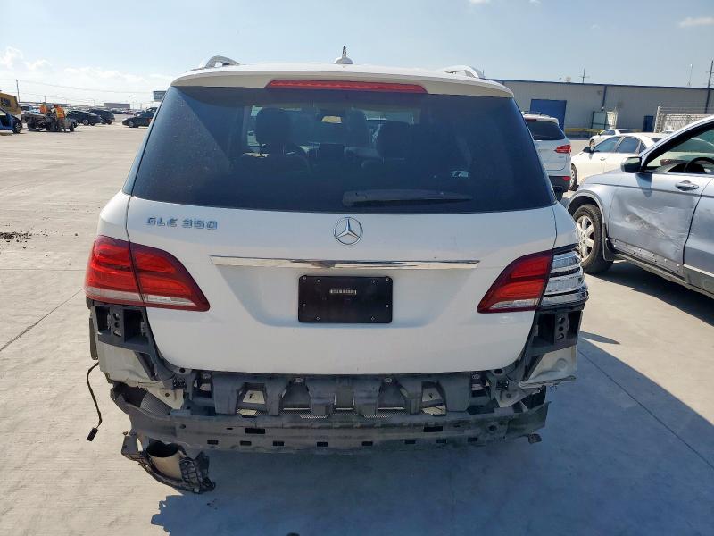 4JGDA5JB4GA654530 - 2016 MERCEDES-BENZ GLE 350 WHITE photo 6