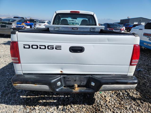 1B7GL22X61S221703 - 2001 DODGE DAKOTA 白色 照片 6