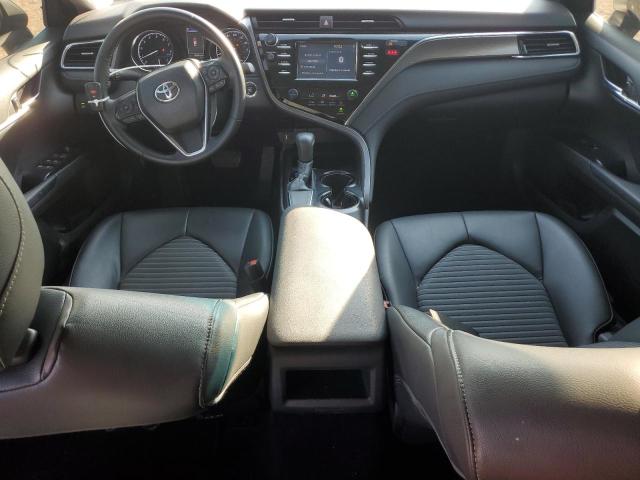 4T1B11HK6JU671471 - 2018 TOYOTA CAMRY L BLACK photo 8