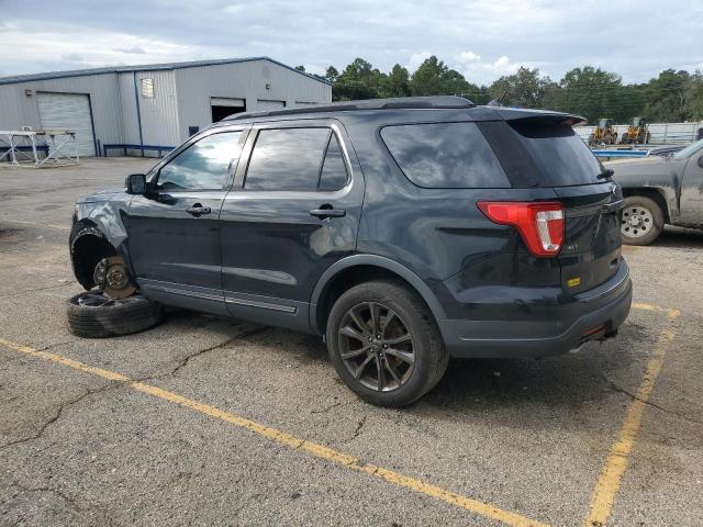 1FM5K7D83JGA38013 - 2018 FORD EXPLORER XLT BLACK photo 2