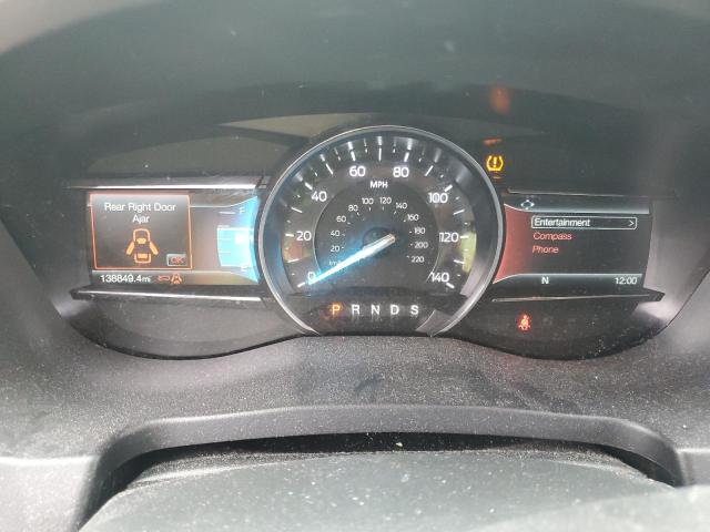 1FM5K7D83JGA38013 - 2018 FORD EXPLORER XLT BLACK photo 9